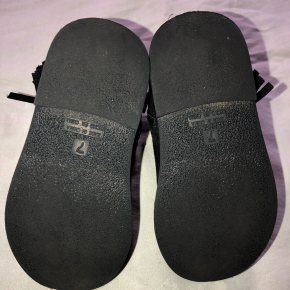 Black suede fringe booties - Picture 3 of 8